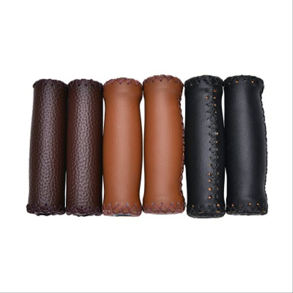 Jual Steering Murah Handgrip Kulit Leather Coklat Hand Grip Pad Jahitan Classic Vintage Klasik Sepeda Indonesia|Shopee Indonesia