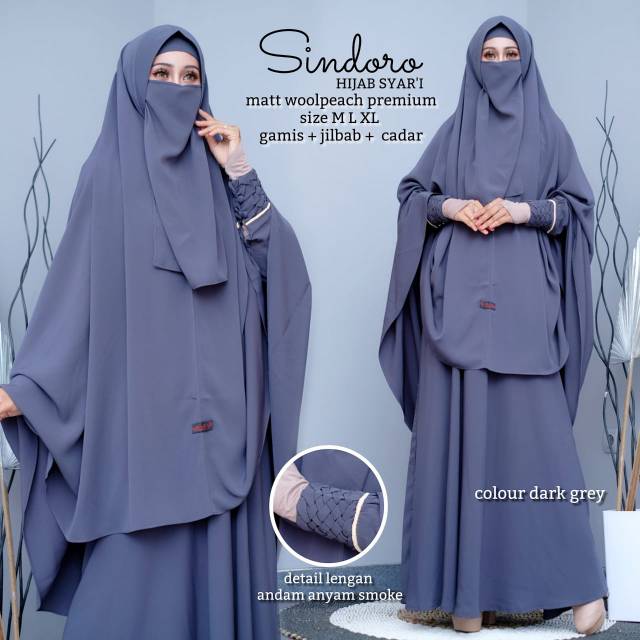Sindoro Gamis Syari Premium | Shopee Indonesia