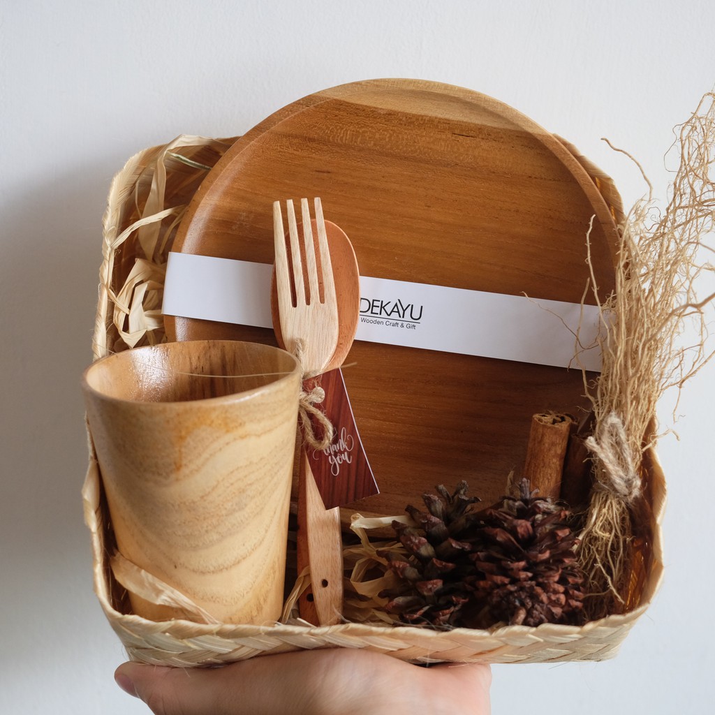 Hampers Single Besek by Dekayu Shopee Indonesia