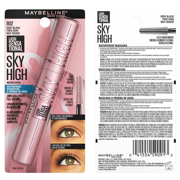 Jual Maybelline Lash Sensational Sky High Mascara | Shopee Indonesia