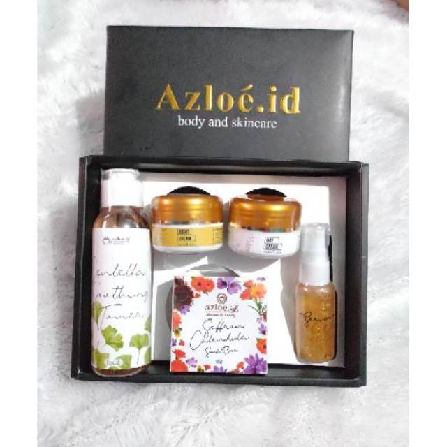 ( FREE LIPMATTE 125rb ) PAKET LENGKAP SKINCARE AZLOE.ID