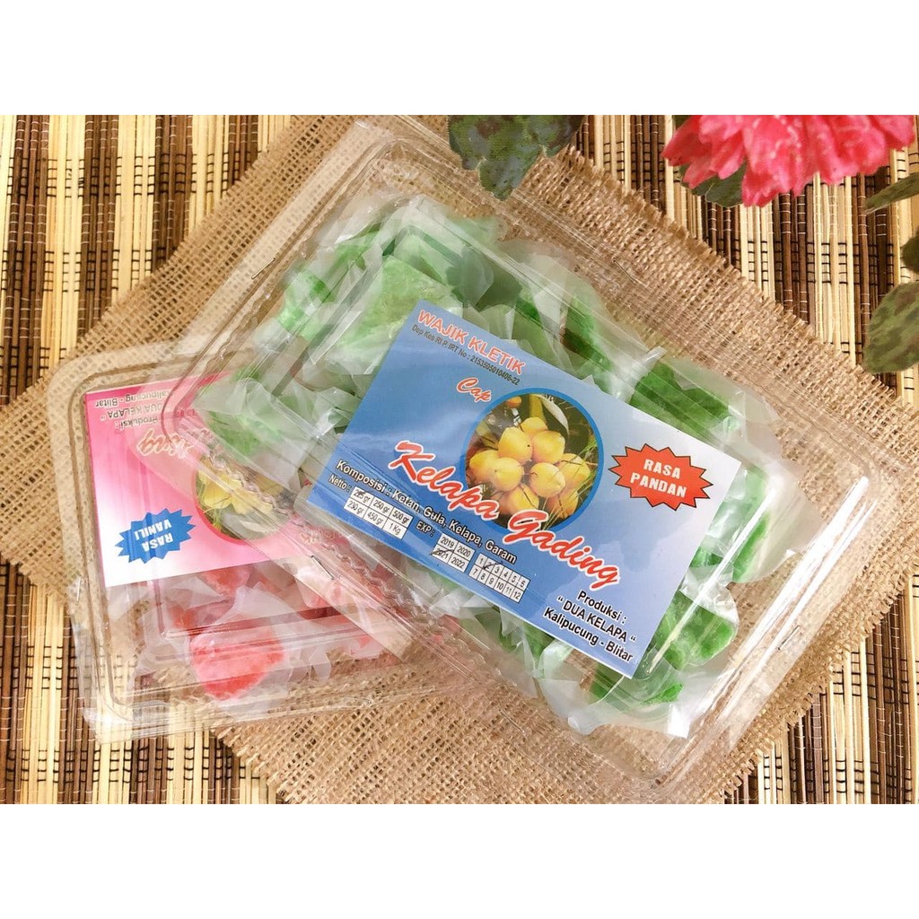 Kue. Wajik. Klethik / Resep Membuat Wajik Kletik Bikinnya