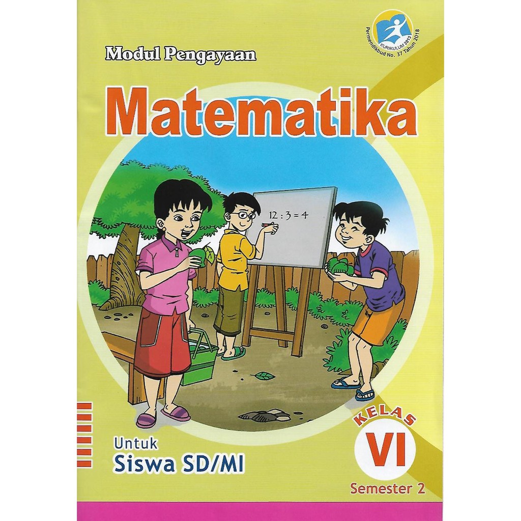 Buku Modul Pengayaan/LKS Matematika Kelas 6 SD/MI Semester