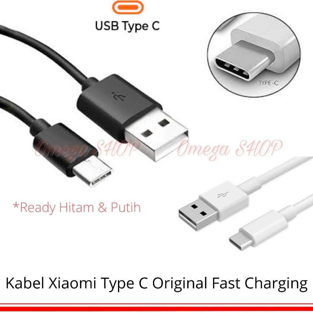 Jual Kabel Charger Xiaomi Type - C Original Indonesia|Shopee Indonesia