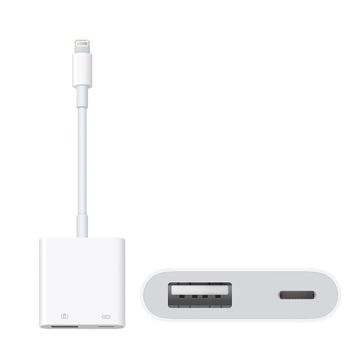 Jual Otg Lightning To Usb Flashdisk Apple Lightning To Usb 3 Camera Adapter | Shopee Indonesia