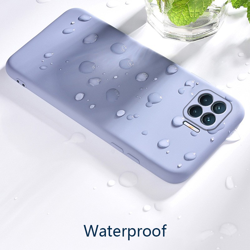 Soft Case Bahan Silikon Karet Matte Warna Permen Polos Untuk Oppo Reno