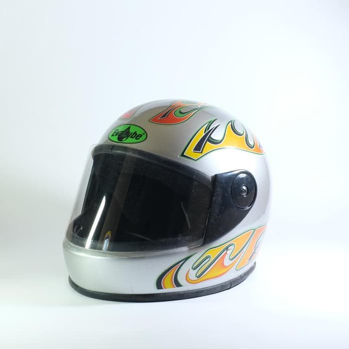 Jual Ready Stock Helm Evalube Fullface Jadul Vintage Balap | Shopee Indonesia