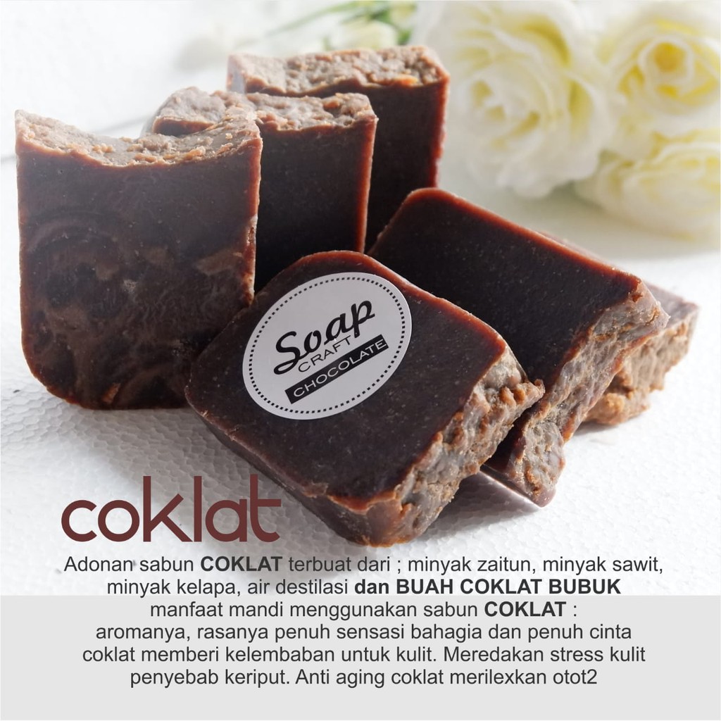 Jual Sabun Coklat Herbal Homemade | Shopee Indonesia