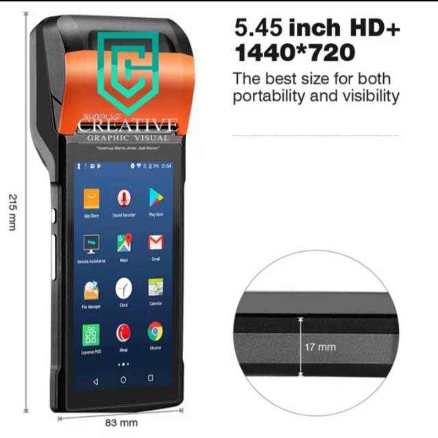 mesin kasir ppob edc android brilink agen46 mobile epos 4g