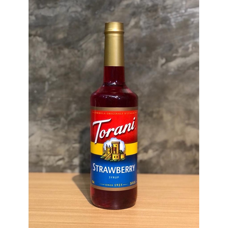 Jual Torani Syrup Rasa Strawberry 750 ML Sirup Torani 750 ML Shopee