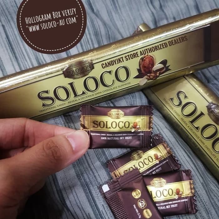 Jual Permen Coklat Soloco Original 100 % | Shopee Indonesia