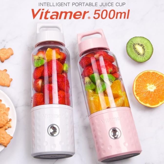 Jual ORIGINAL Vitamer Rechargeable Portable Juicer/Blender 500ml