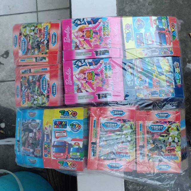 Jual 1000 Pcs Kotak Kado Karakter Campur Isi Sekitar 1000 Motif Anak Anak | Shopee Indonesia