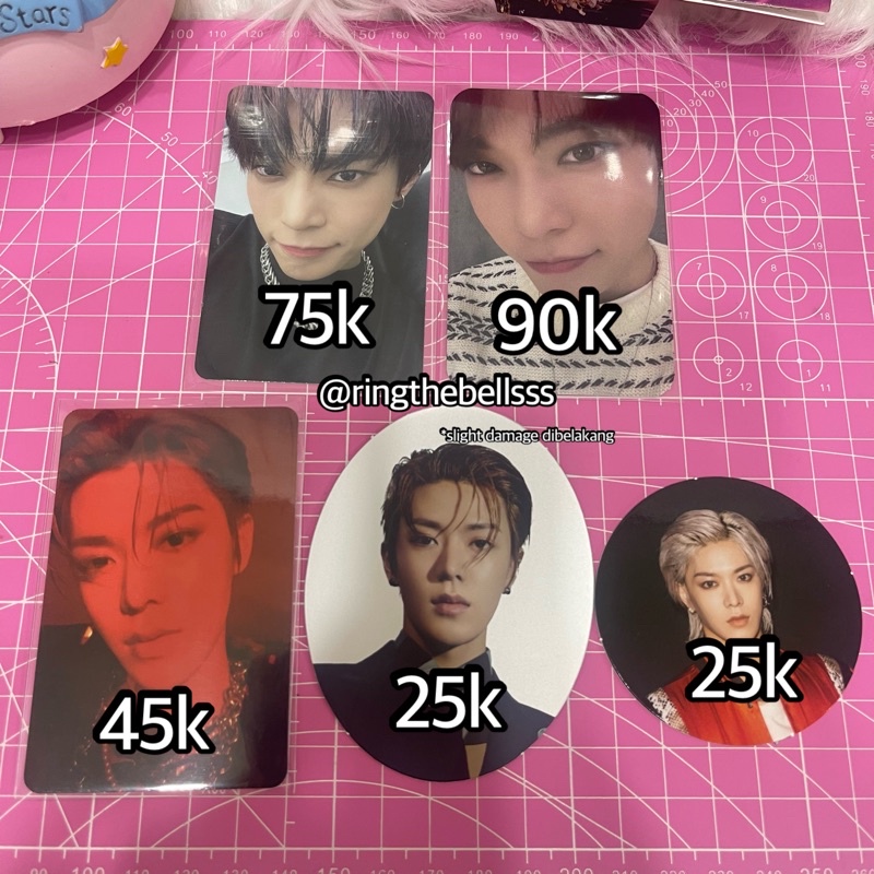 Jual (READY STOCK) PC Doyoung jewel, Doyoung Bene Mecima universe, Yuta Day, Yuta cc favorite