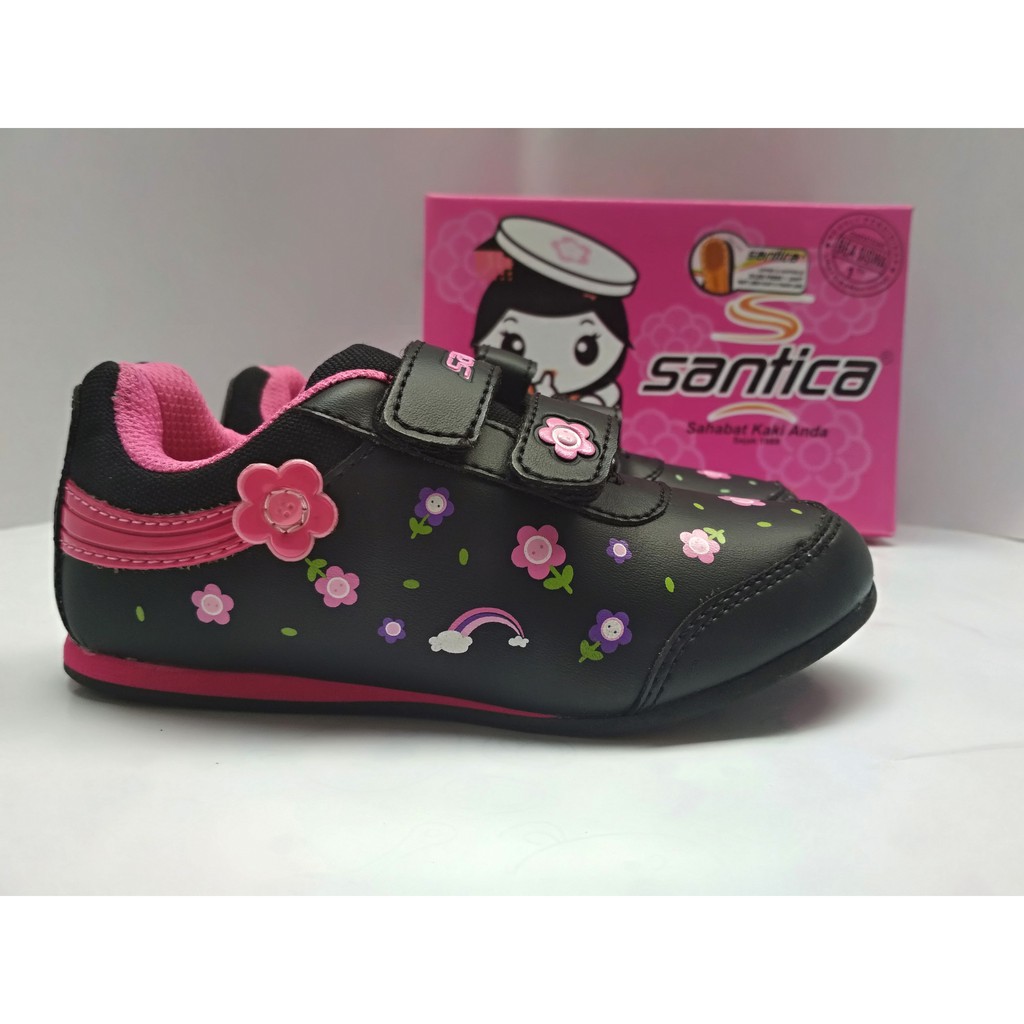 SEPATU SEKOLAH ANAK PEREMPUAN BY SANTICA CHIKA , SEPATU KETS SD TK PAUD