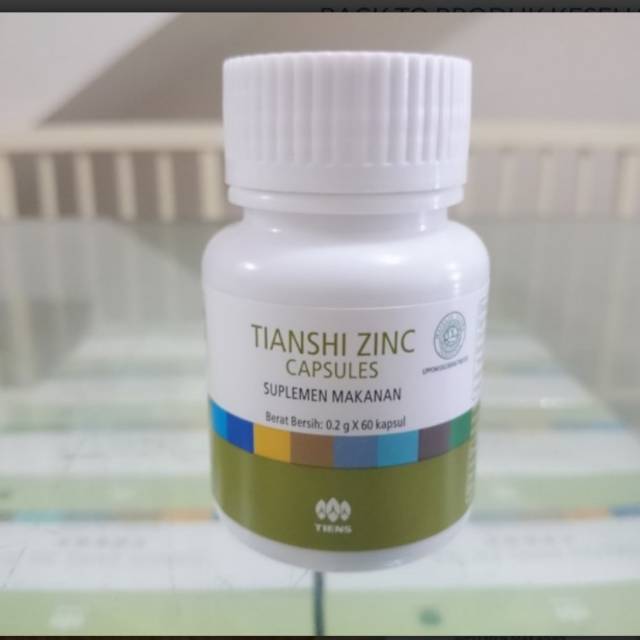 Jual Zinc Capsules tianshi Shopee Indonesia