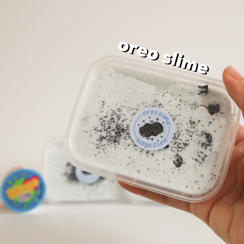 OREO SLIME by Bingo Slime 200cc Shopee Indonesia