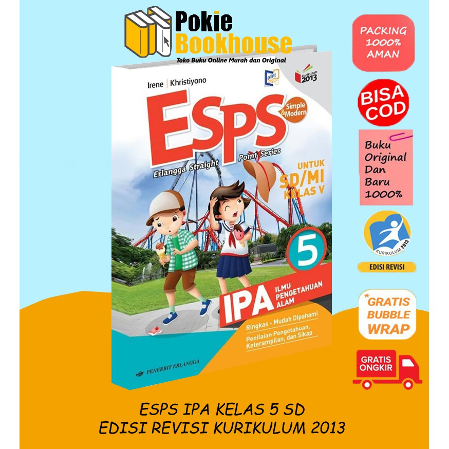 BEST SELLER ESPS IPA 5 SD/MI KELAS V ( K13N ) ERLANGGA