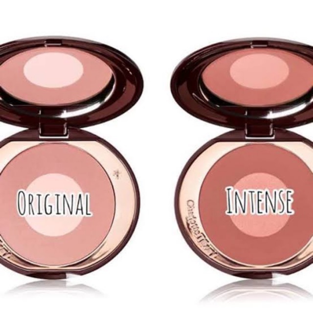 (พร้อมส่ง แท้100) Charlotte Tilbury Cheek to chic blush สี Pillow talk