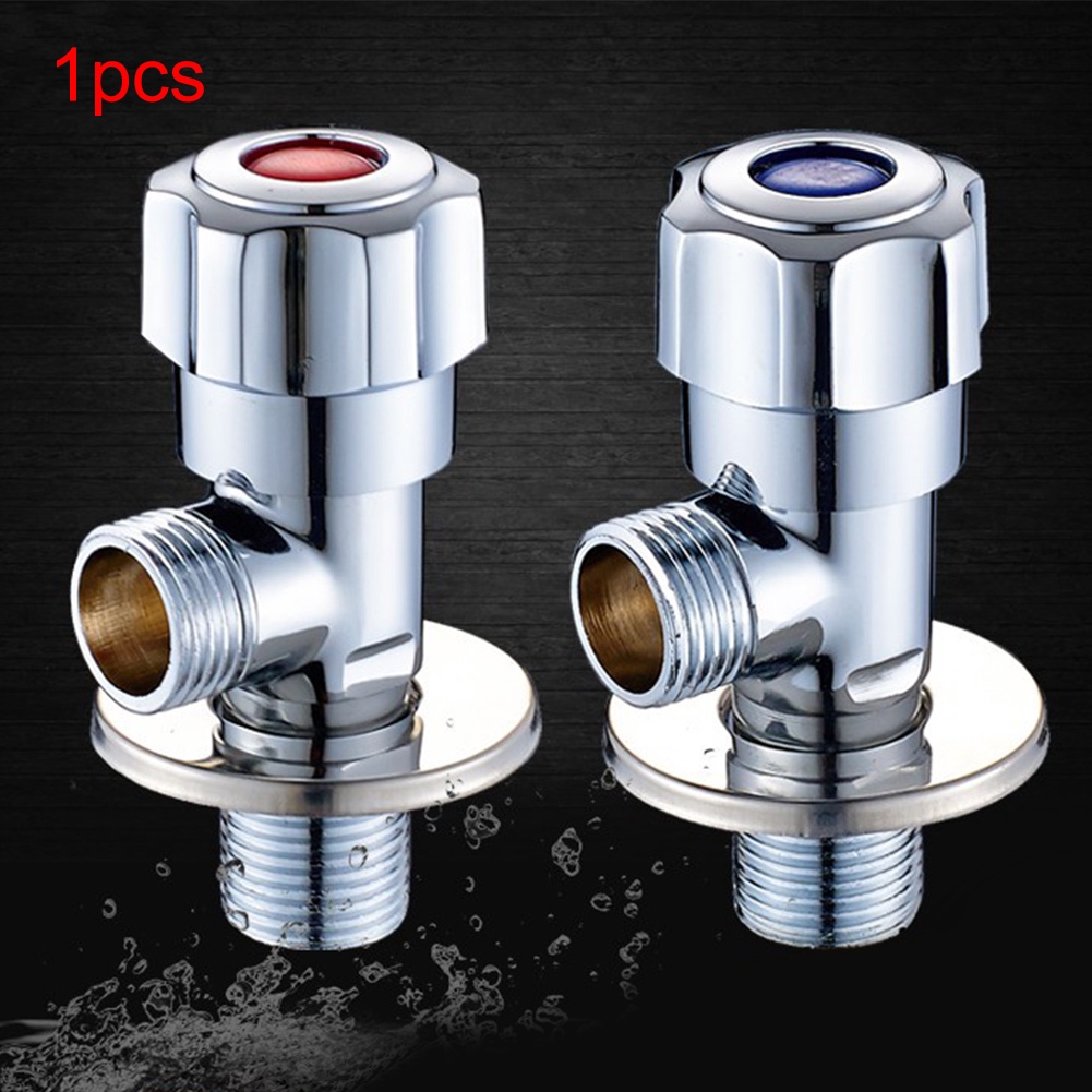 1/2 inch Copper Triangle Valve Water Heater Toilet Inlet Stop Angle