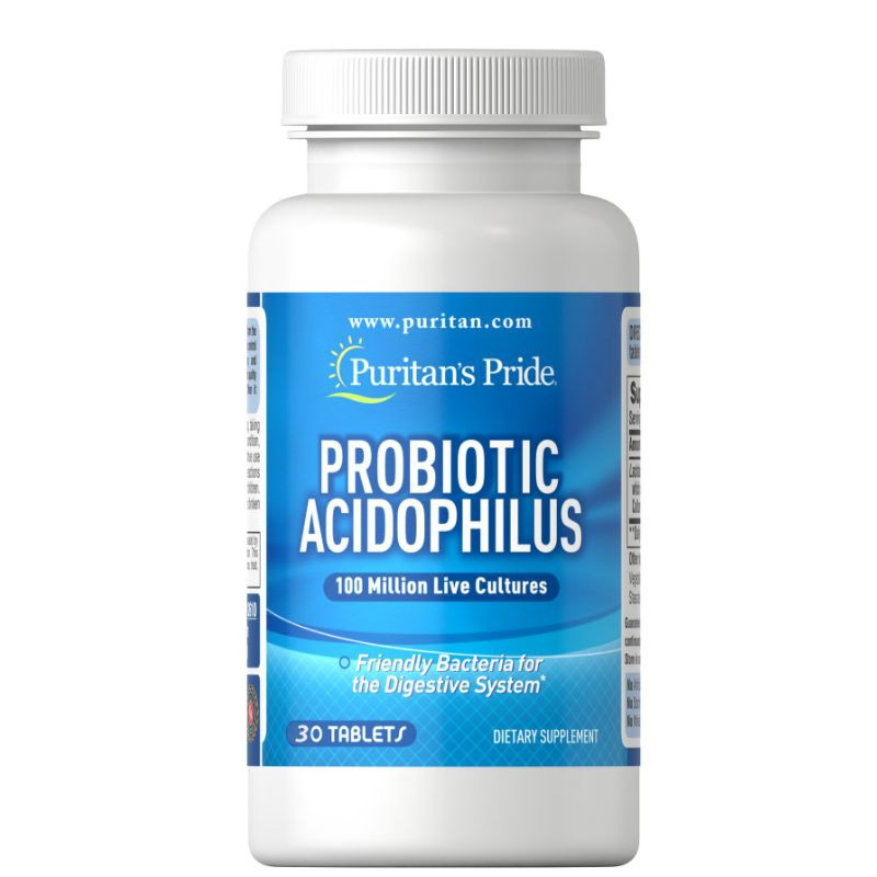 Probiotic Acidophilus อาหารเสริมโปรไบโอติกจุลินทรีย์มีประโยชน์ แก้