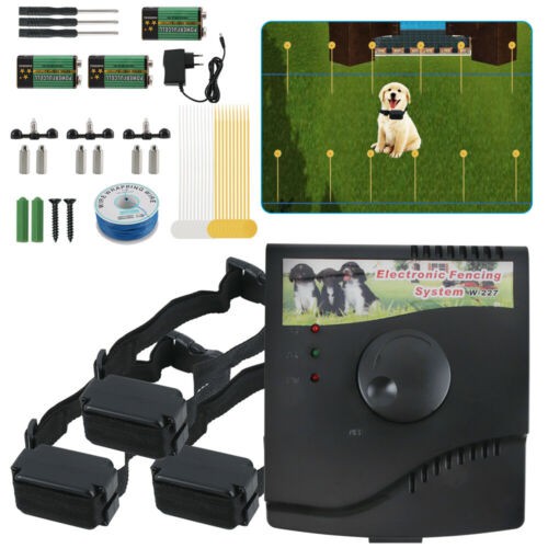 ปลอกคอสุนัขUnderground Waterroof Shock Collar Electric Dogs Fence