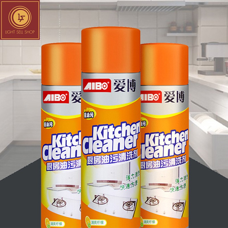 สเปรย์โฟมทำความสะอาดอเนกประสงค์ AIBO KITCHEN CLEANER 500ml Kitchen Cleaner สเปรย์โฟมทำความสะอาด