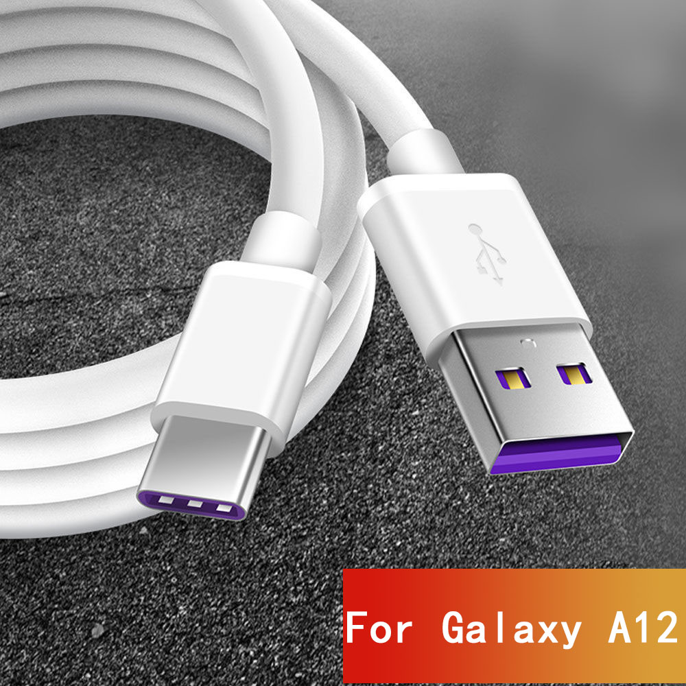 For Samsung Galaxy A12 Cable สายชาร์จ Data Line Super Fast Charge