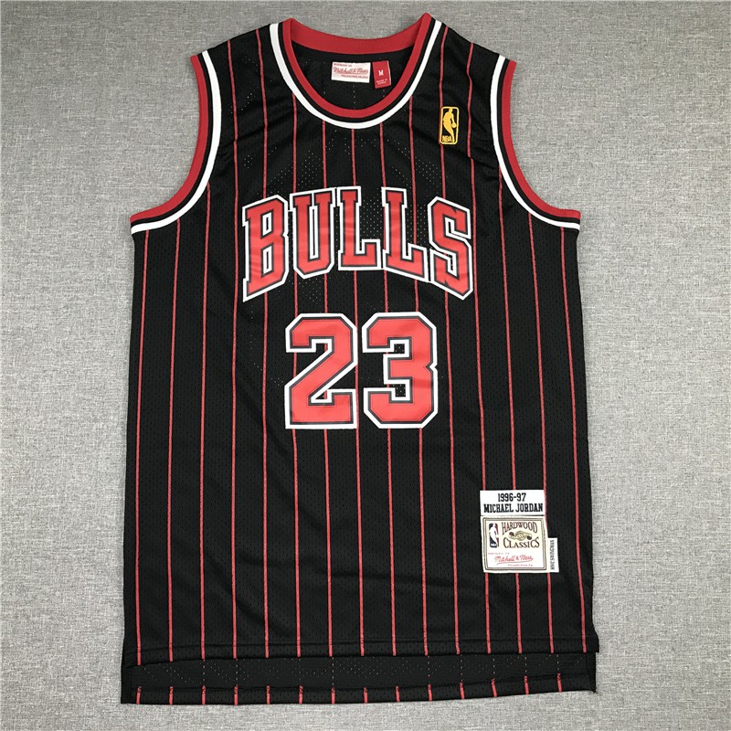 NBA Jersey Chicago Bulls No.23 Jordan Jordan Jersey Sports Jersey The New Stripe Golden mark