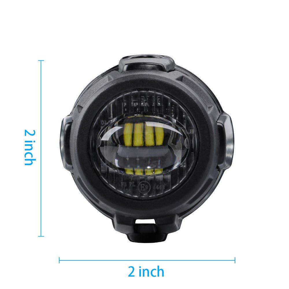 wE9 Mark Motorcycle LED Fog Lights For BMW R1250GS ADV F800GS R 1250 GS LC Yamaha MT07 MT09