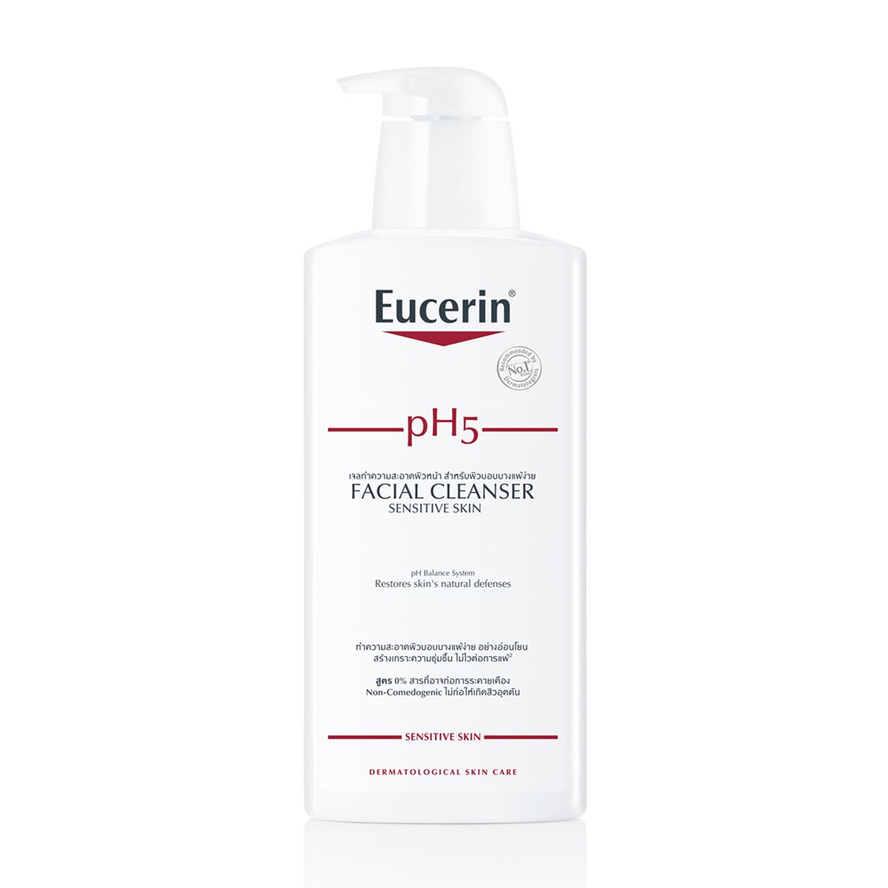 Eucerin pH5 Sensitive Skin Facial Cleanser 400ml. Shopee Thailand