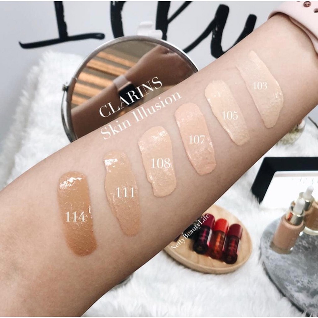 Clarins Skin Illusion Natural Hydrating Foundation 30ml