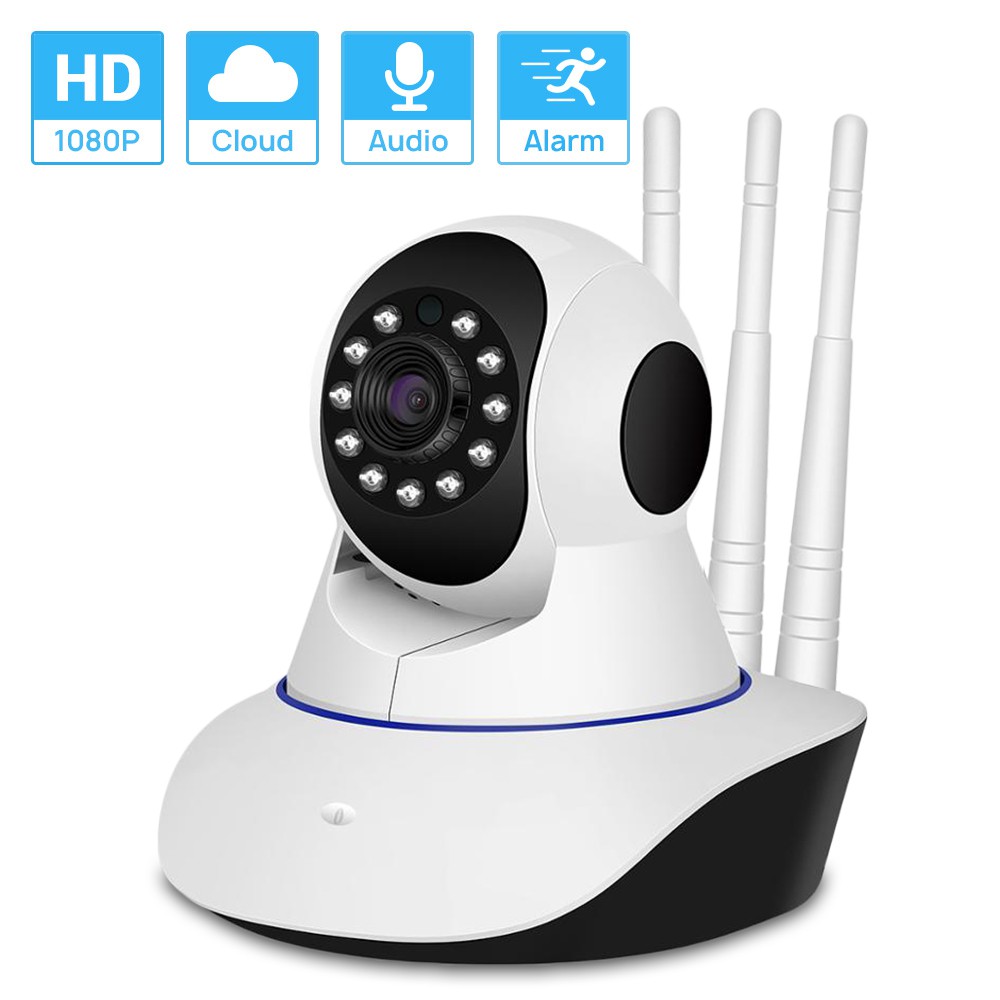 Hamrol Wireless IP Camera 1080P WiFi Night Vision Audio Video