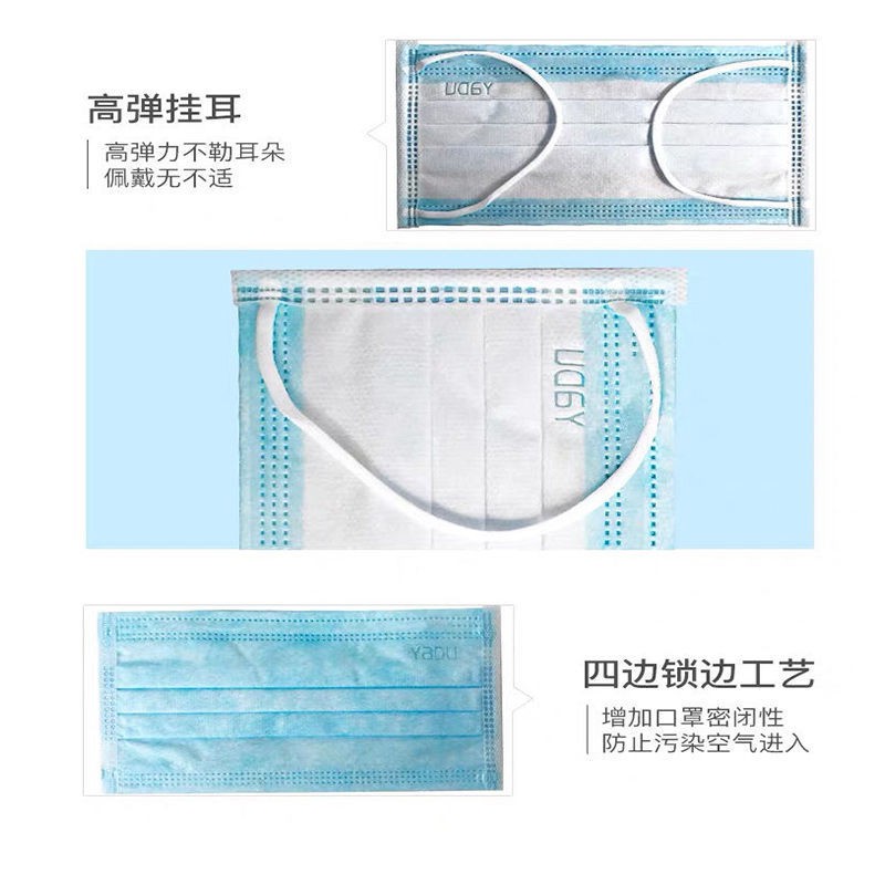 ครีม ♗ ℗Yadu Medical Surgical Masks Disposable Wholesale Unisex General