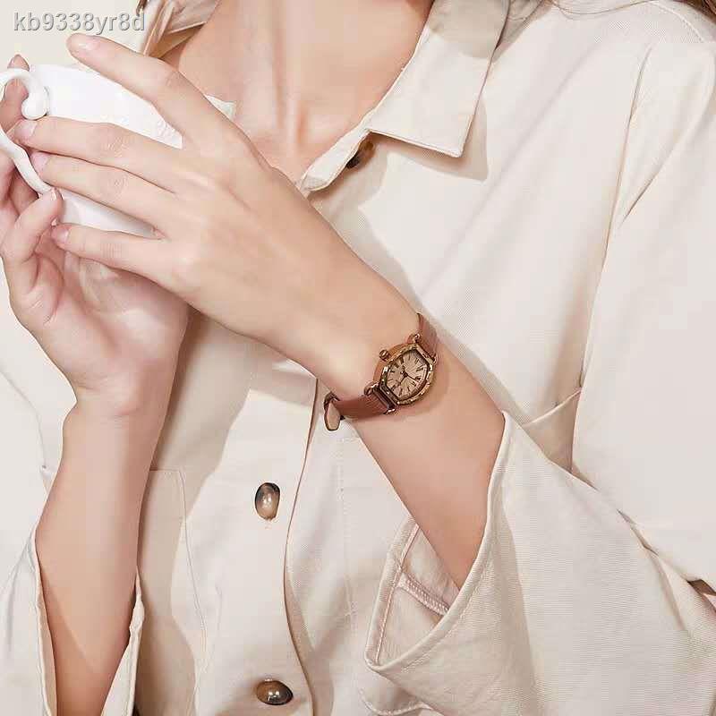 นาฬิกาควอตซ์ ของแท้ Julis Watch Women s Fashion Trend Square Quartz