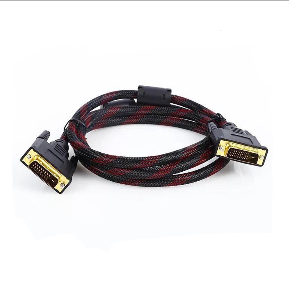 สาย DVI to DVI 24+1 ความยาว1.5เมตร สายถัก Shopee Thailand