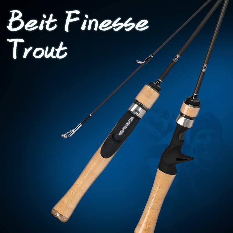 TSURINOYA Fishing Rod DRAGON Bait FINESSE TROUT Rod UL Power 1.52m 1