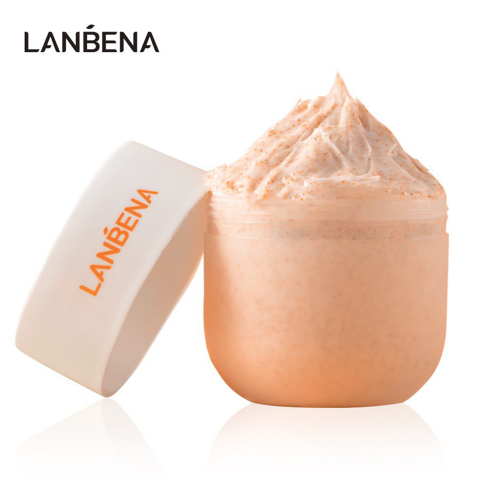 LANBENA Vitamin C Body Scrub Cream Whitening Exfoliate Deep Cleanser