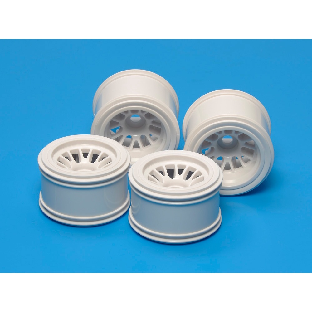 TAMIYA 54528 F104 MESH WHEELS (for RUBBER TIRES / WHITE) Shopee Thailand