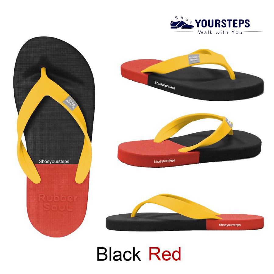 รองเท้าแตะ Rubber Soul ทูโทนไร้รอยต่อ ของแท้! nfxoeo030j ThaiPick