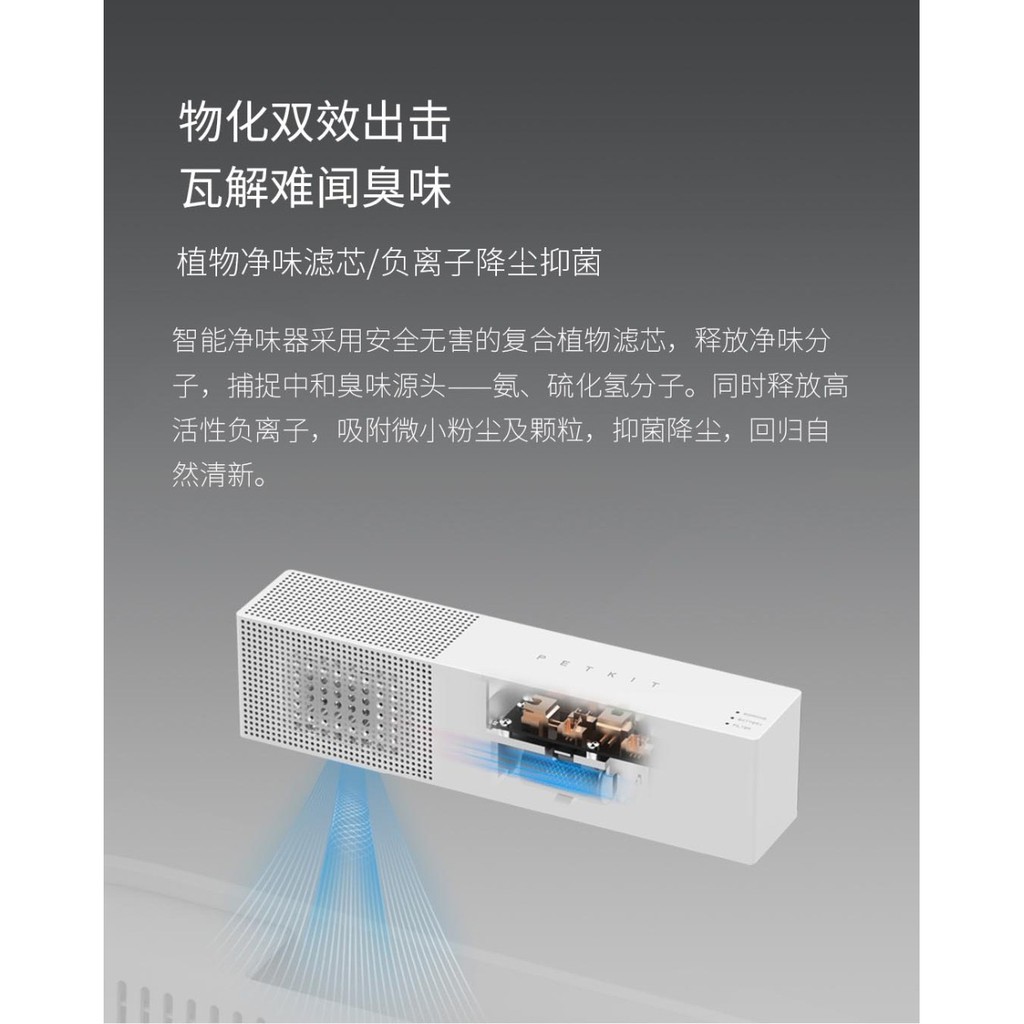 YouPin PETKIT Pet Inductive deodorant Cats Litter Box Cat Toilet