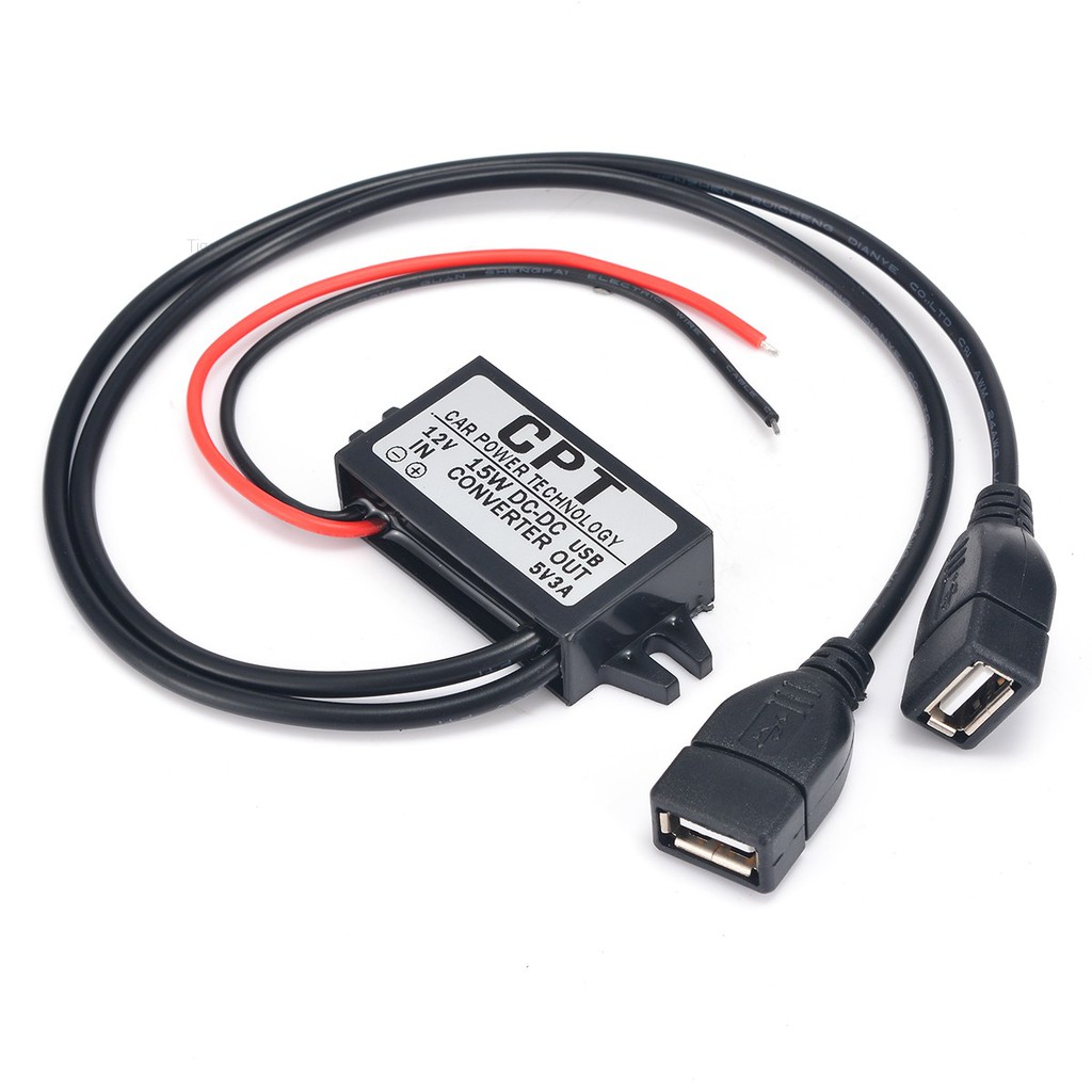 Professionele uitruisting Dual 2 USB DCDC Car Charger Converter Module