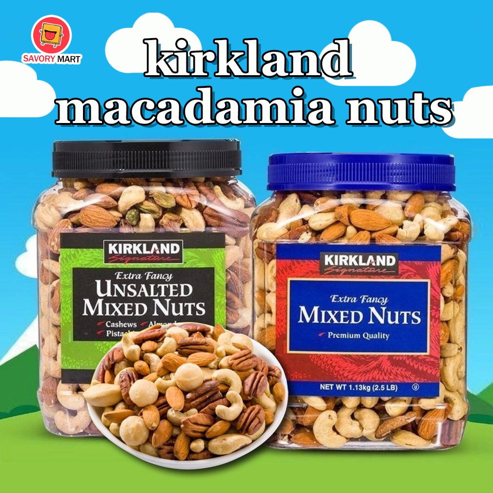 Kirkland Signature Unsalted Mixed Nuts 21 Packs (45g X 21