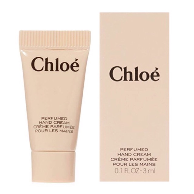 Chloe Perfumed Hand Cream 3 ml ขนาดทดลองค่ะ Shopee Thailand