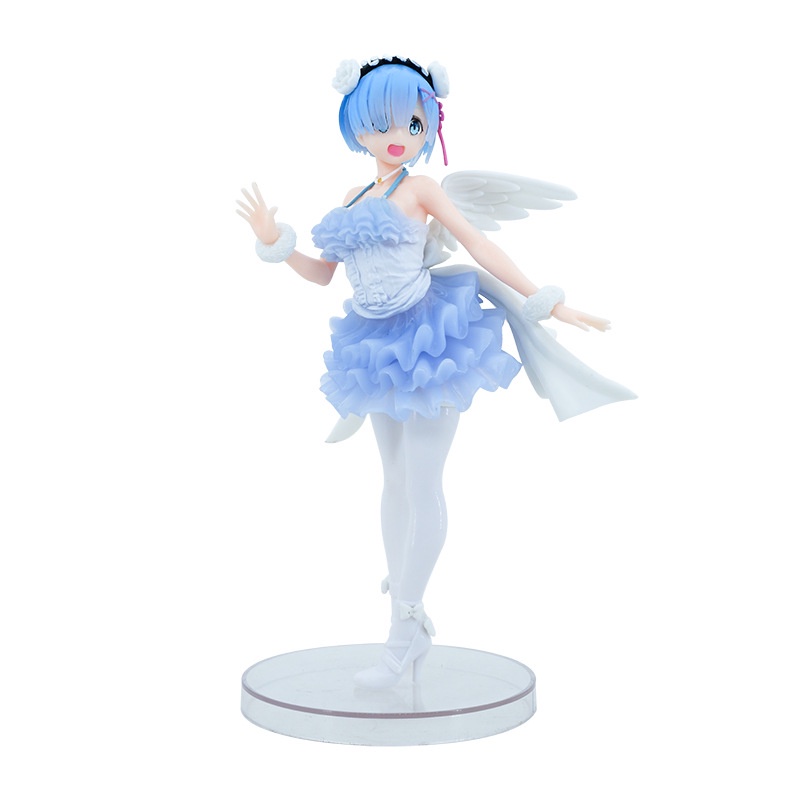 โมเดลฟิกเกอร์ Re Zero Devil Ram Angel Rem ของเล่นสะสม สําหรับเด็ก GFH6 uomallj9.th ThaiPick