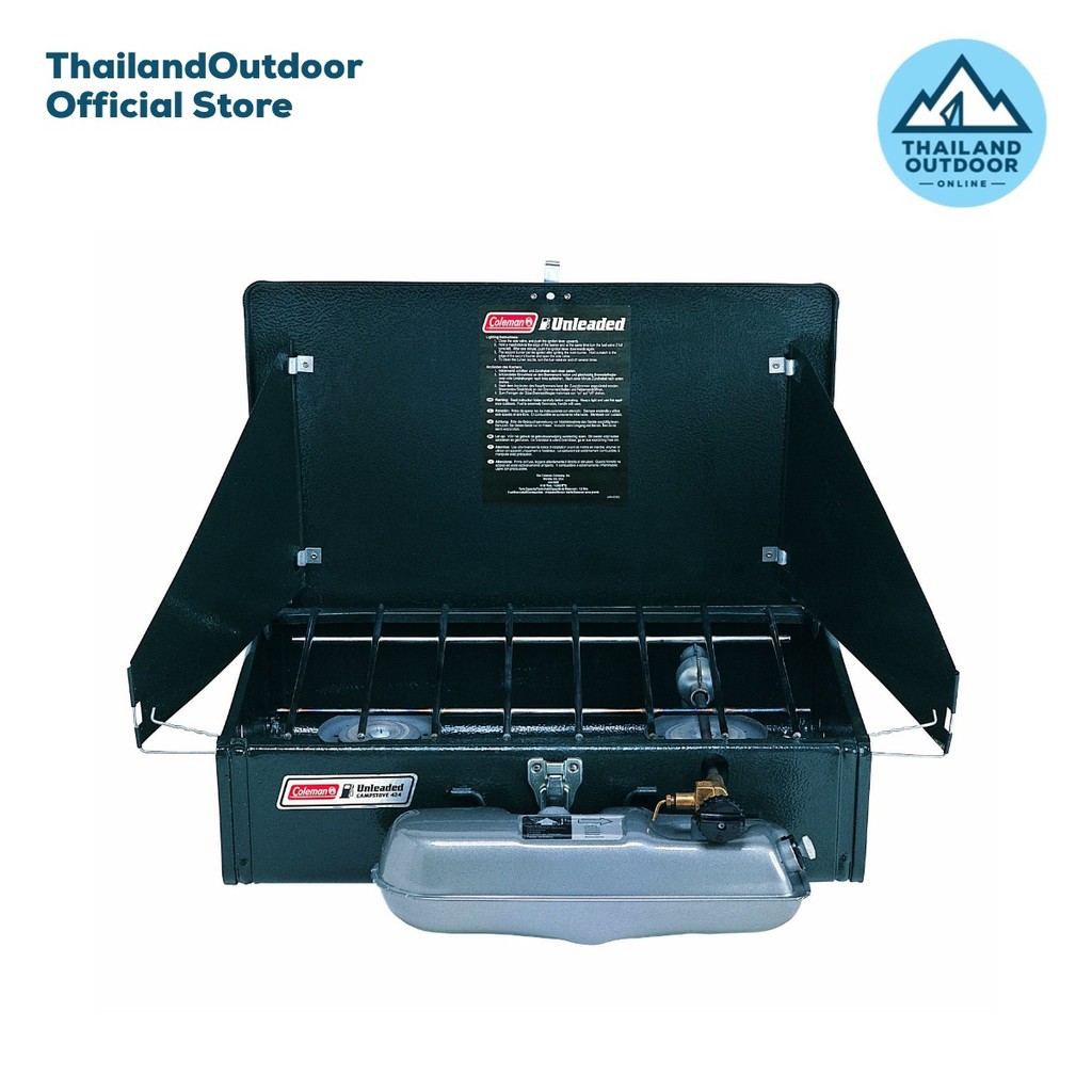Coleman เตาน้ำมัน 2 หัว รุ่น 2 Burner 424 Dual Fuel Compact Stove