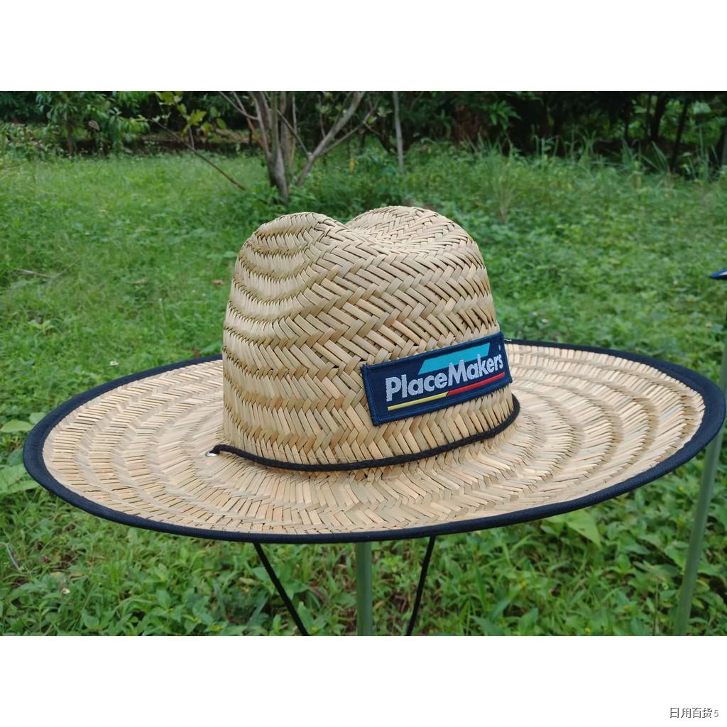 PlaceMakers หมวกปอถัก มี 2 ลาย ดำดอกแดง ดำดอกชมพู s07y0ql5t9 ThaiPick