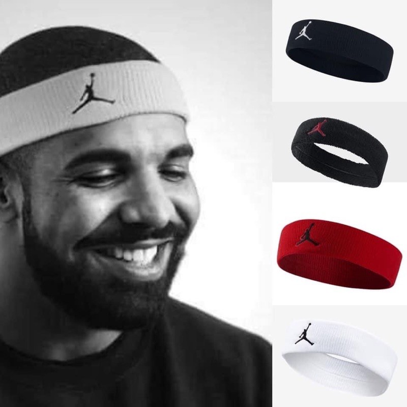 ผ้าคาดหัว Headband Nike Air jordan สำหรับกีฬาและแฟชั่น mazadora