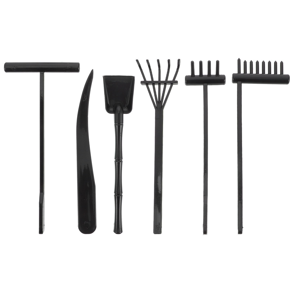 6pcs Garden Zen Rake Mini Sand Tools Sandbox Accessories Rakes Kittool