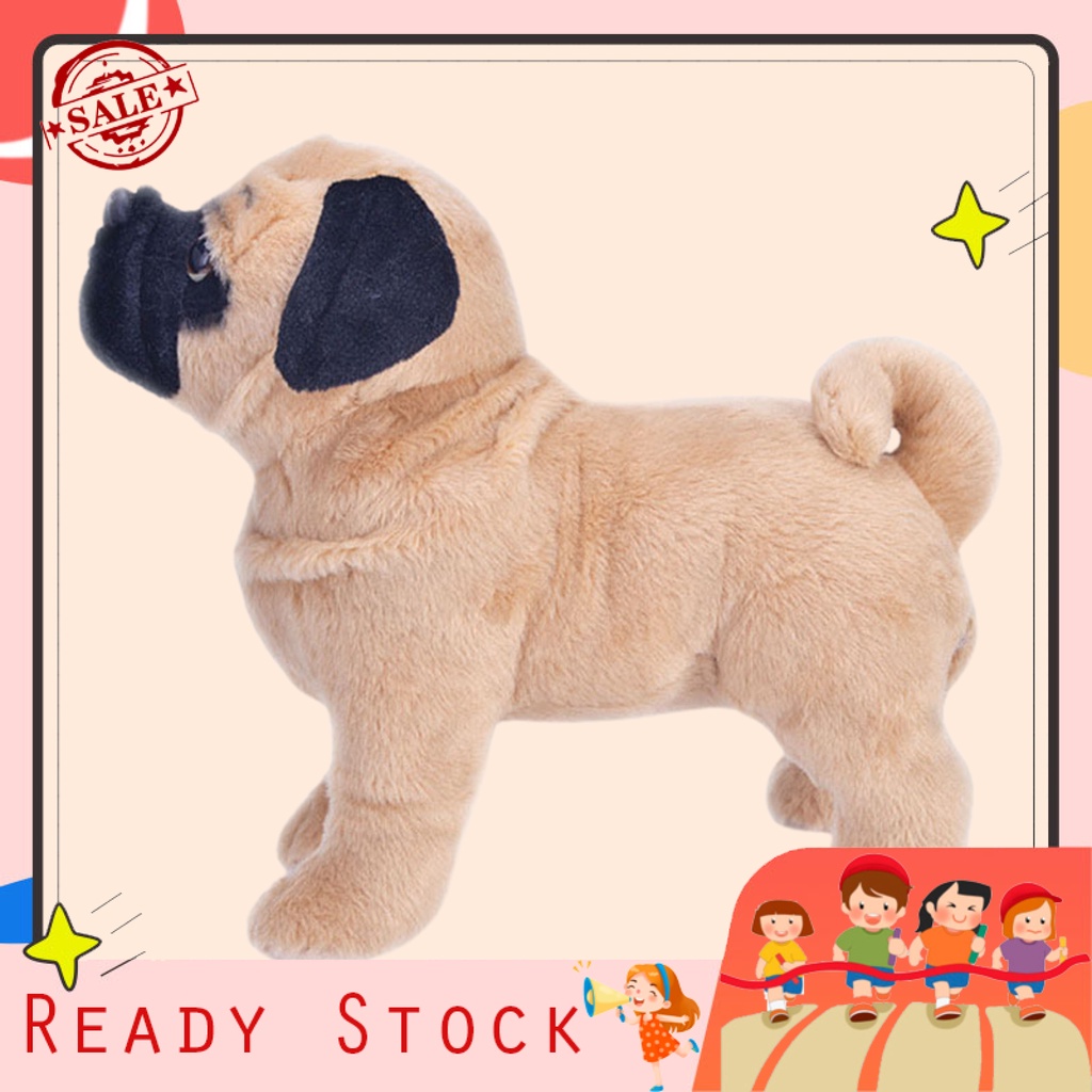 Exquisite Plush Toy Pug Dog Stuffed Toy Adorable Birthday Gifts